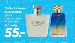 Bilka Dufte til ham eller hende tilbud