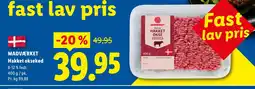 Lidl MADVÆRKET Hakket oksekød tilbud