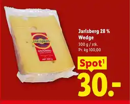 Lidl Jarlsberg 28% Wedge tilbud