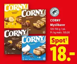 Lidl CORNY Myslibarer tilbud
