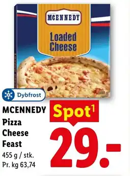 Lidl MCENNEDY Pizza Cheese Feast tilbud