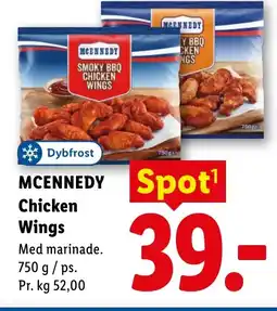 Lidl MCENNEDY Chicken Wings tilbud