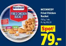 Lidl MCENNEDY Fried Chicken Bucket tilbud