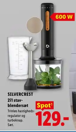Lidl SILVERCREST 2i1 stav- blendersæt tilbud