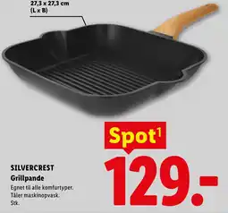 Lidl SILVERCREST Grillpande tilbud