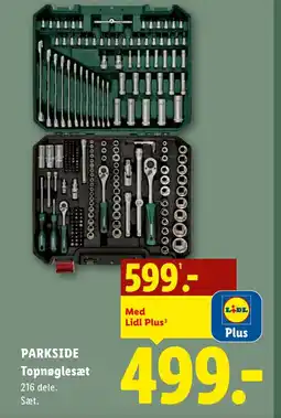 Lidl PARKSIDE Topnøglesæt tilbud