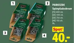 Lidl PARKSIDE Spånpladeskruer tilbud