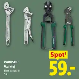Lidl PARKSIDE Værktøj tilbud