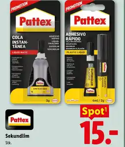 Lidl Pattex Sekundlim tilbud