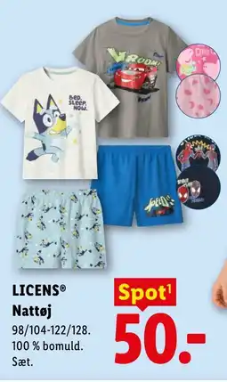 Lidl LICENSⓇ Nattøj tilbud