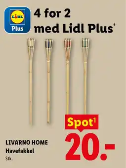 Lidl LIVARNO HOME Havefakkel tilbud