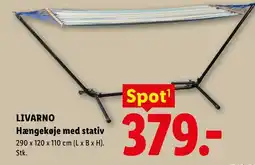Lidl LIVARNO Hængekøje med stativ tilbud