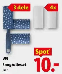 Lidl W5 Fnugrullesæt tilbud
