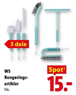 Lidl W5 Rengørings- artikler tilbud