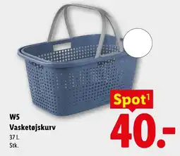 Lidl W5 Vasketøjskurv tilbud