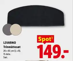 Lidl LIVARNO Trinmåttesæt tilbud