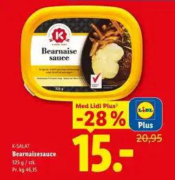 Lidl K-SALAT Bearnaisesauce tilbud