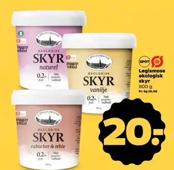 LØGISMOSE Økologisk skyr