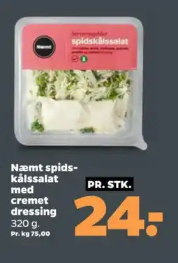Netto NÆMT Spids- kålssalat med cremet dressing tilbud