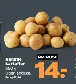 Netto Nemme kartofler tilbud