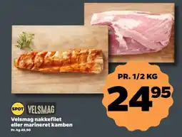 Netto Velsmag nakkefilet eller marineret kamben tilbud