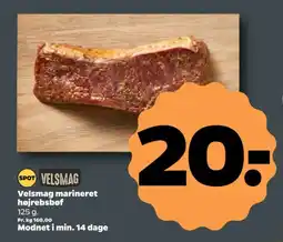 Netto VELSMAG Marineret højrebsbøf tilbud