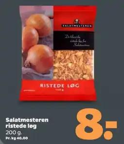 Netto SALATMESTEREN Ristede løg tilbud