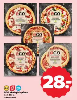 Netto ØGO Økologisk pizza tilbud