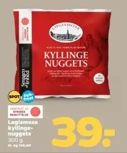 Netto LØGISMOSE Kyllinge- nuggets tilbud