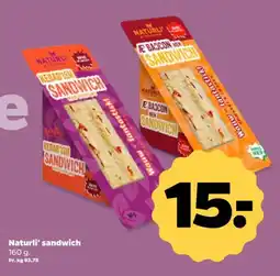 Netto NATURLI' Sandwich tilbud