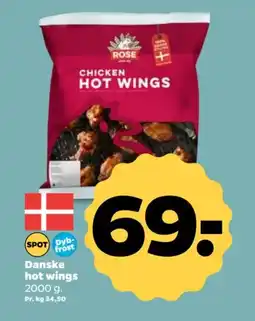 Netto Danske hot wings tilbud