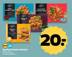 Netto Seafood snacks marked tilbud