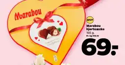Netto MARABOU Hjerteæske tilbud