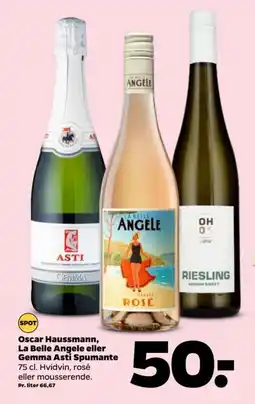 Netto Oscar haussmann, la belle angele eller gemma asti spumante tilbud