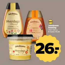 Netto JAKOBSENS Honning tilbud