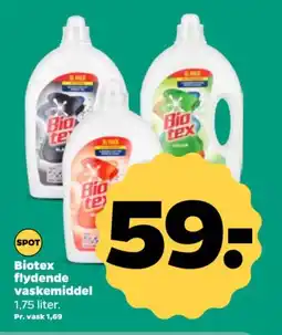Netto BIOTEX Flydende vaskemiddel tilbud