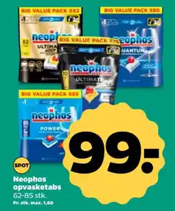 Netto NEOPHOS Opvasketabs tilbud