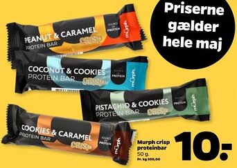 Netto MURPH CRISP Proteinbar tilbud
