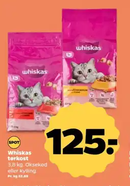 Netto WHISKAS Tørkost tilbud