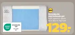 Netto Hovedpude med kølende gel tilbud