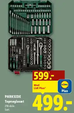 Lidl PARKSIDE Topnøglesæt tilbud