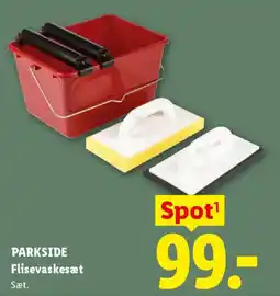 Lidl PARKSIDE Flisevaskesæt tilbud