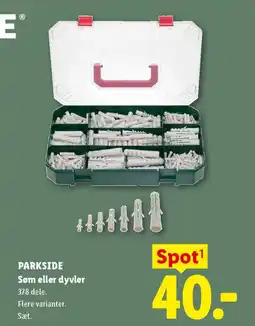 Lidl PARKSIDE Søm eller dyvler tilbud
