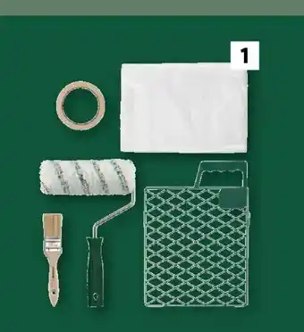 PARKSIDE Malerstartersæt 6 dele