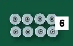 Lidl PARKSIDE Sæt med filtdupper 8 dele tilbud