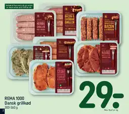 REMA 1000 Rema 1000 dansk grillkød tilbud
