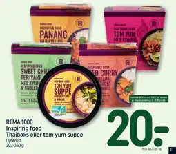 REMA 1000 Rema 1000 inspiring food thaiboks eller tom yum suppe tilbud