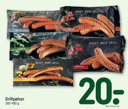 REMA 1000 Grillpølser tilbud