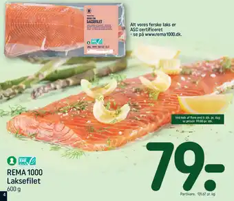 Rema 1000 laksefilet