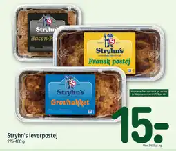 REMA 1000 Stryhn's leverpostej tilbud